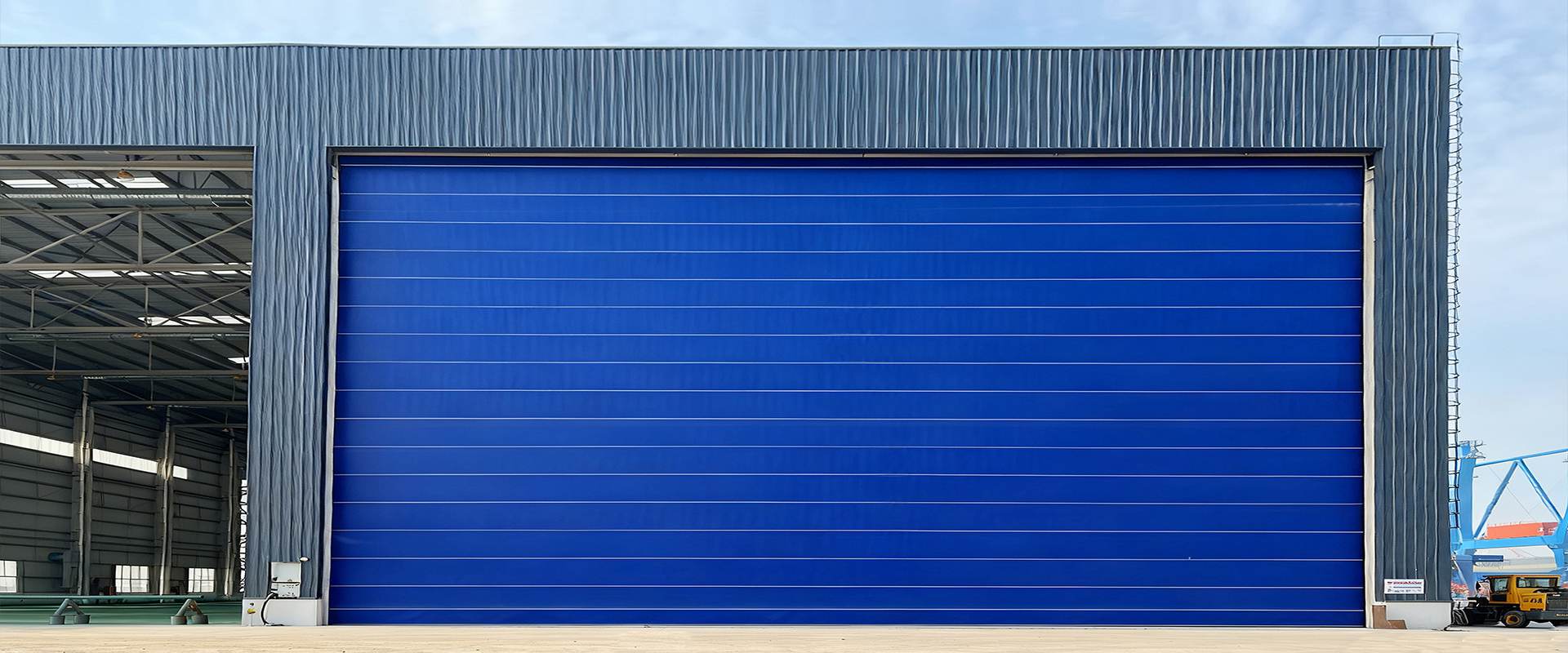 Flexible Wind Resistant Doors