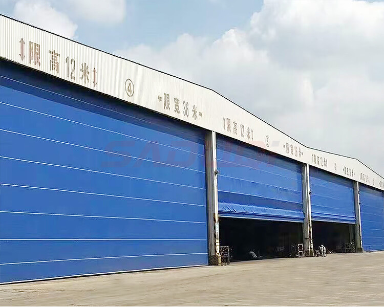 33mx15m Shipyard Flexible Wind Resistant Door